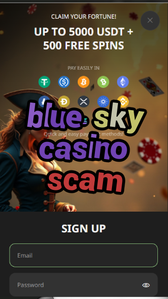 blue sky casino scam-bandasonoracasino.asdasdzhjkds.com